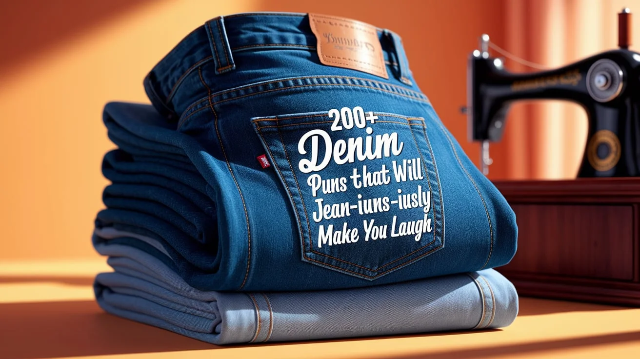 Denim Puns That Will Jean-iusly Make You Laugh