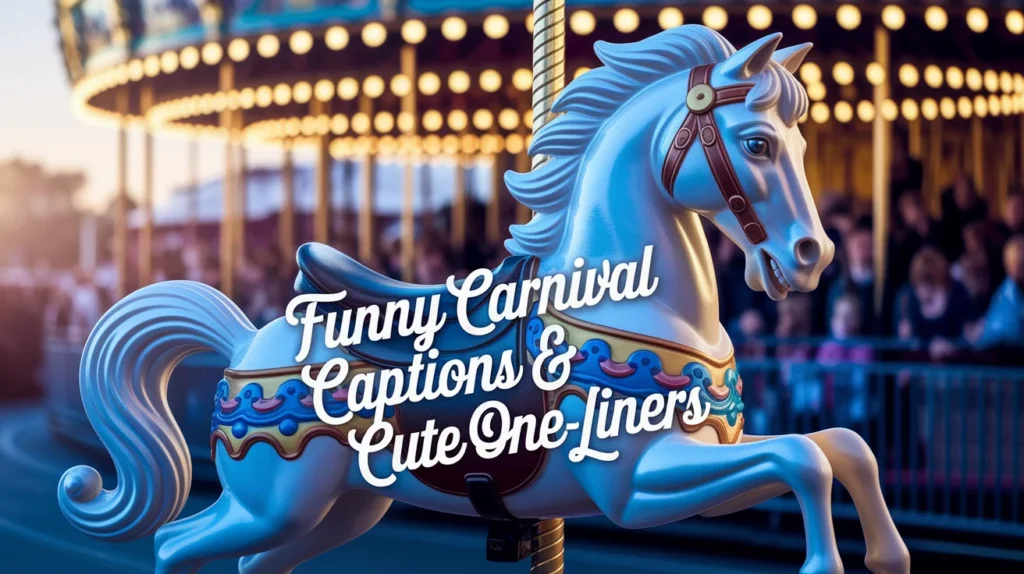 Funny Carnival Captions & Cute One-Liners