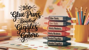 Glue Puns Bonded Giggles Galore