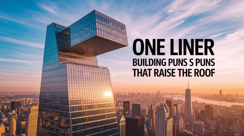 One Liner Building Puns That Raise the Roof
