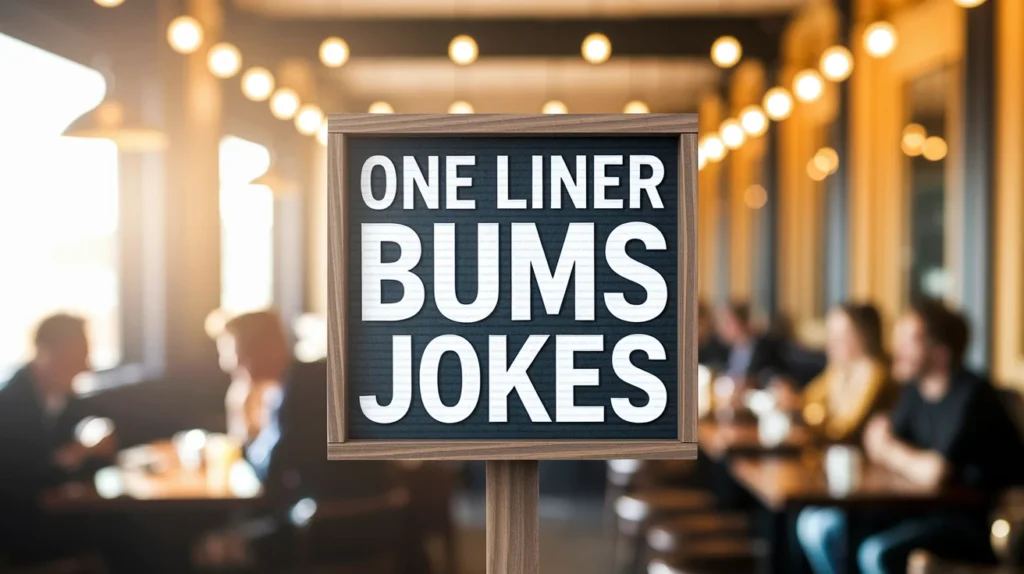 One Liner Bums Jokes