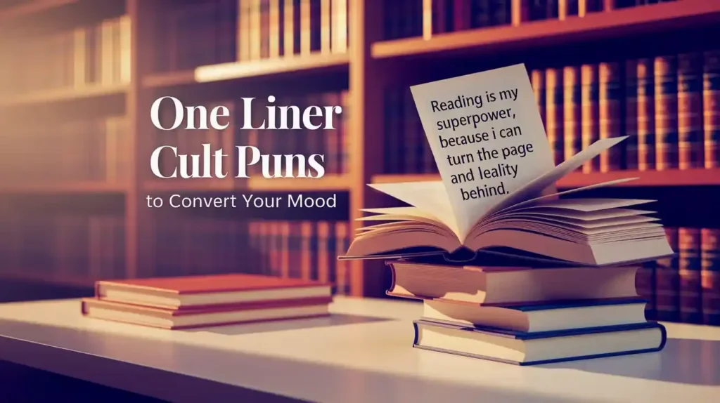One Liner Cult Puns to Convert Your Mood