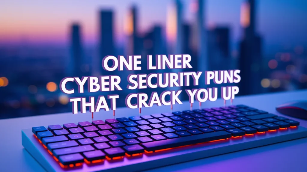 One Liner Cyber Security Puns That Crack You Up