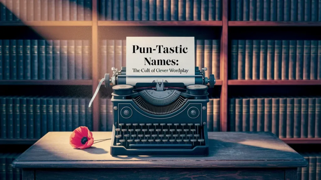 Pun-tastic Names: The Cult of Clever Wordplay