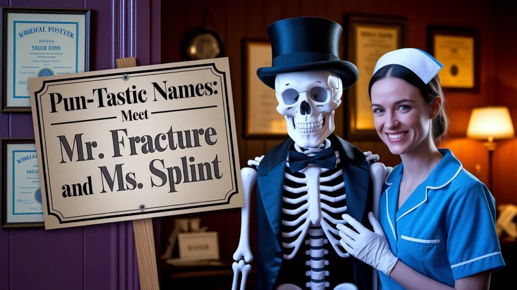 Pun-tastic Names: Meet Mr. Fracture and Ms. Splint
