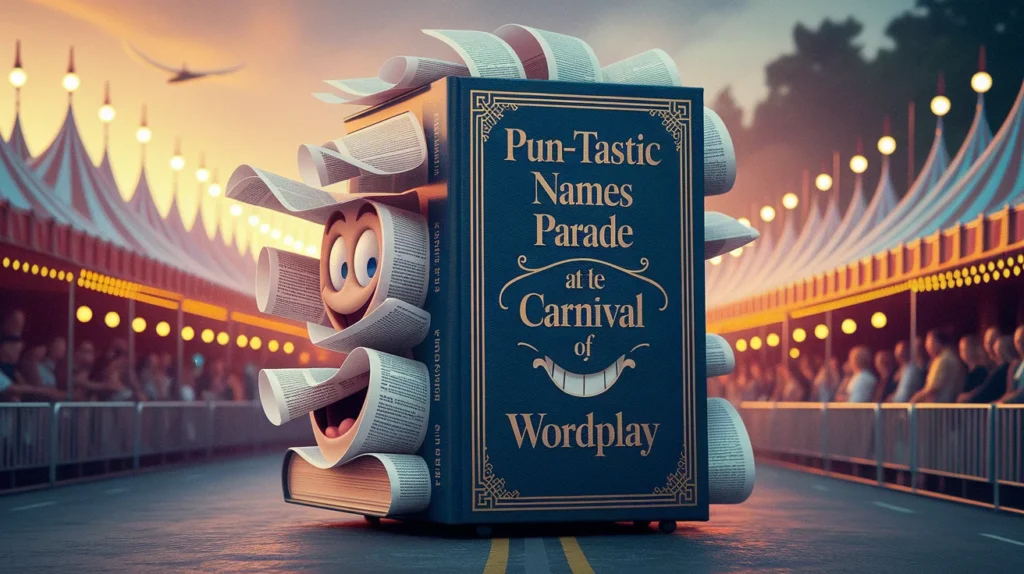 Pun-tastic Names Parade at the Carnival of Wordplay