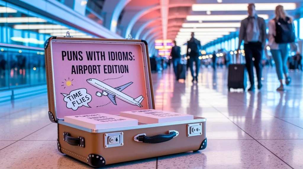 Puns with Idioms: Airport Edition