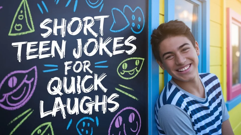 Short Teen jokes for quick laughs