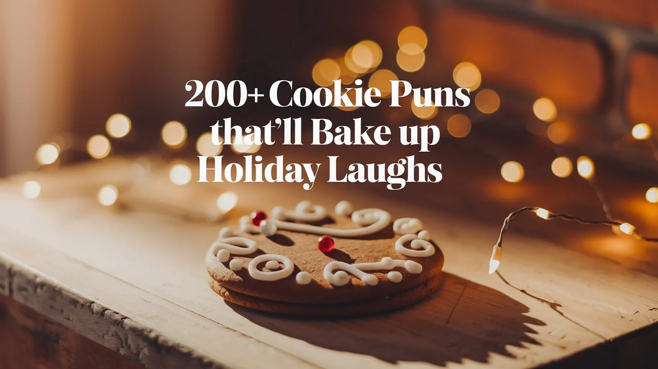 200+ Cookie Puns That’ll Bake Up Holiday Laughs