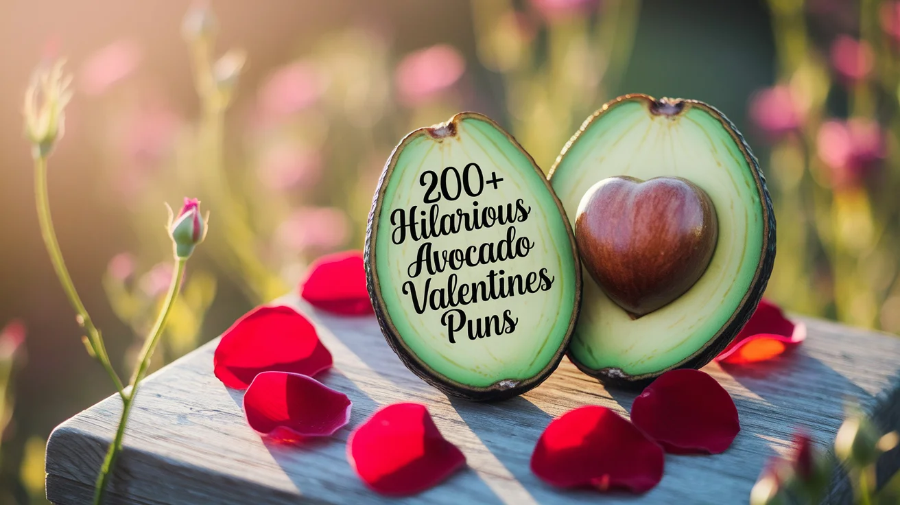 200+ Hilarious Avocado Valentines Puns