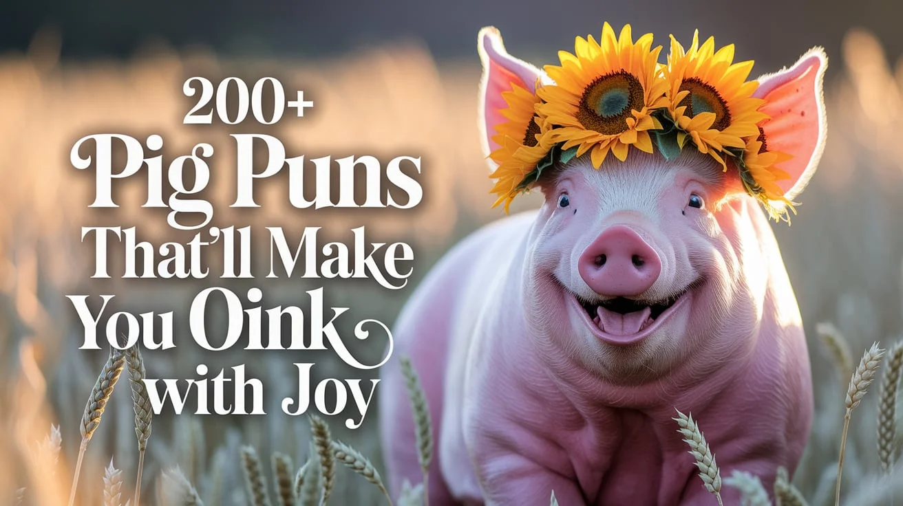 200+ Pig Puns That’ll Make You Oink With Joy 