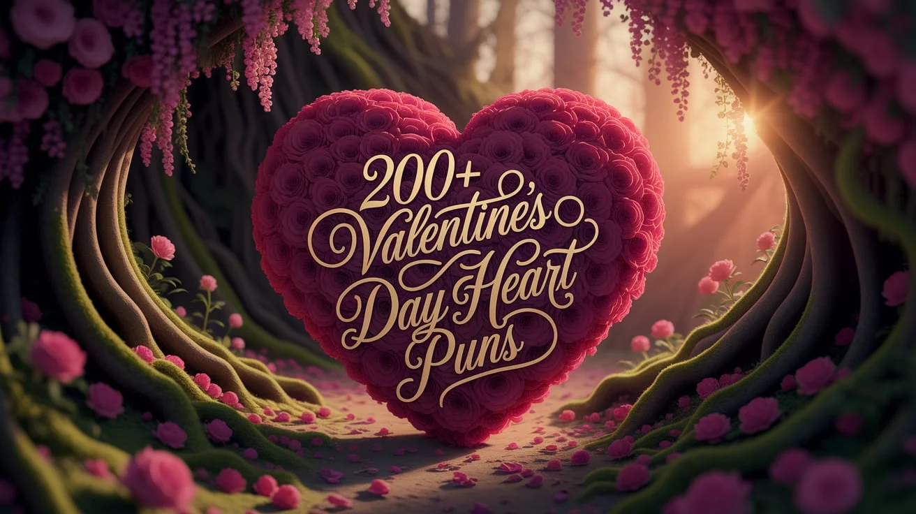 200+ Valentine’s Day Heart Puns