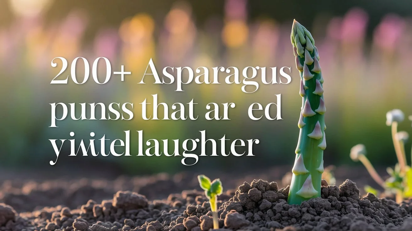 Asparagus Puns That Are Stalked with Laughter