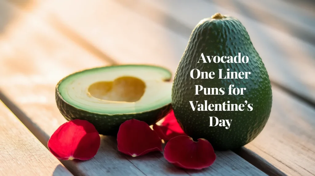 Avocado One Liner Puns for Valentine’s Day