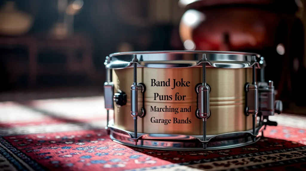 Band Joke Puns for Marching and Garage Bands