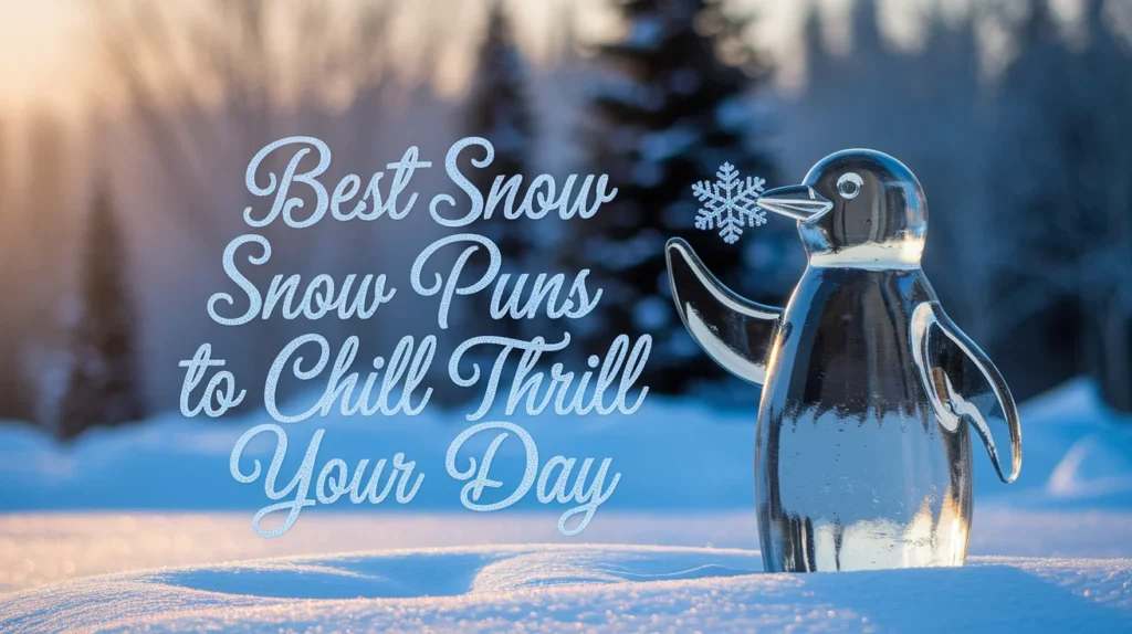 Best Snow Puns to Chill and Thrill Your Day