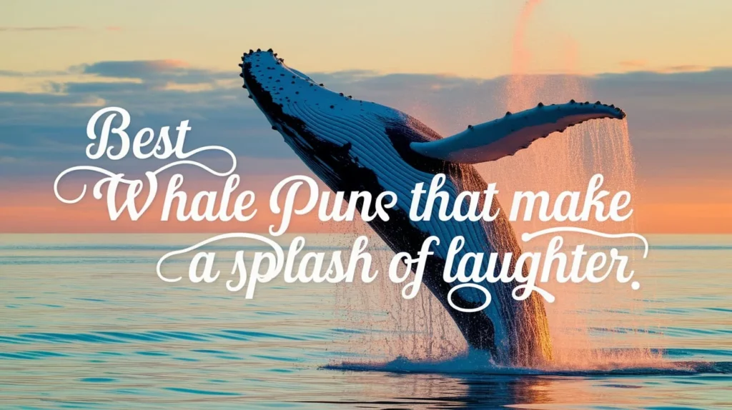 Best Whale Puns That Make a Splash of Laughter