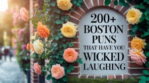 Boston Puns That Will Have You Wicked Laughing