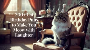 Cat Birthday Puns to Make You Meow