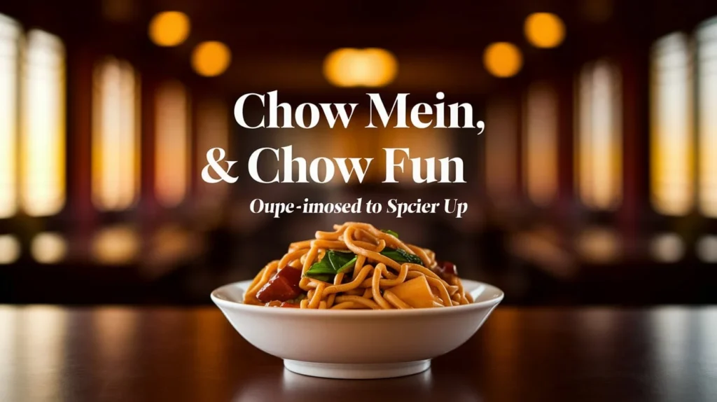 Chow Mein, Chow Fun: One-Liners to Spice Up