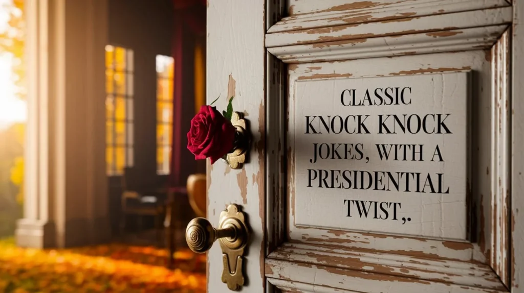 Classic Knock Knock Jokes with a Presidential Twist