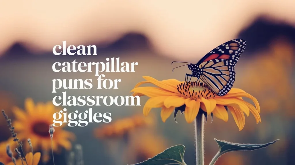 Clean Caterpillar Puns for Classroom Giggles