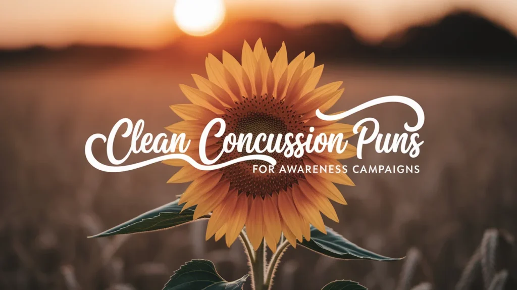 Clean Concussion Puns for Awareness Campaigns