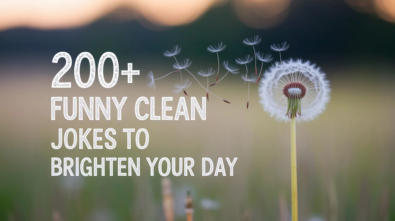 Funny Clean Jokes to Brighten Your Day