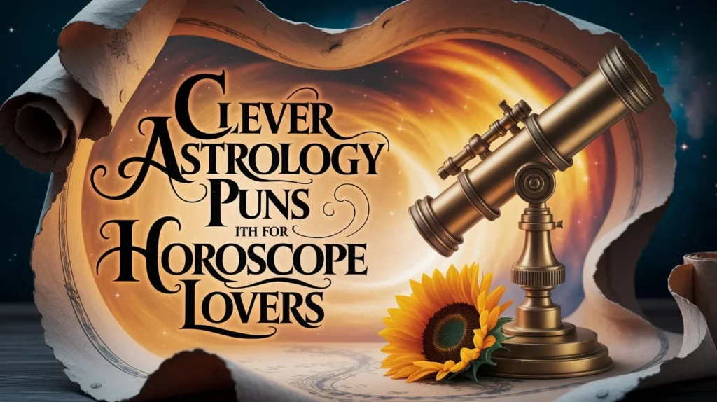 Clever Astrology Puns For Horoscope Lovers