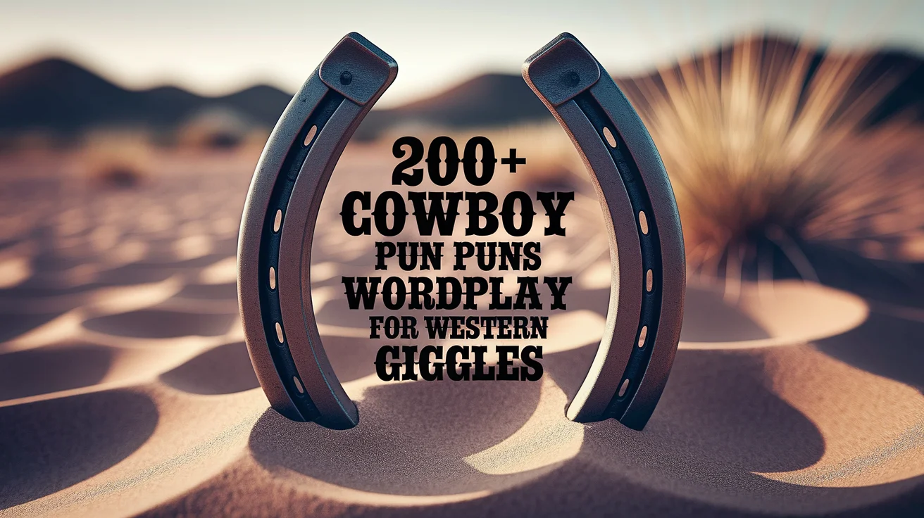 Cowboy Puns Wordplay For Western Giggles