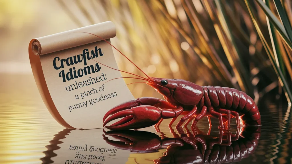 Crawfish Idioms Unleashed: A Pinch of Punny Goodness