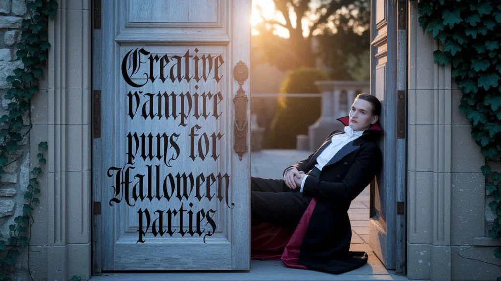 Creative Vampire Puns for Halloween Parties