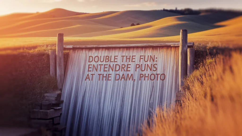 Double the Fun: Entendre Puns at the Dam