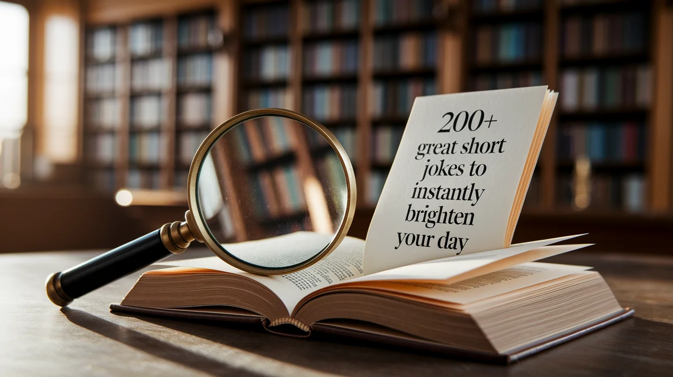 Great Short Jokes to Instantly Brighten