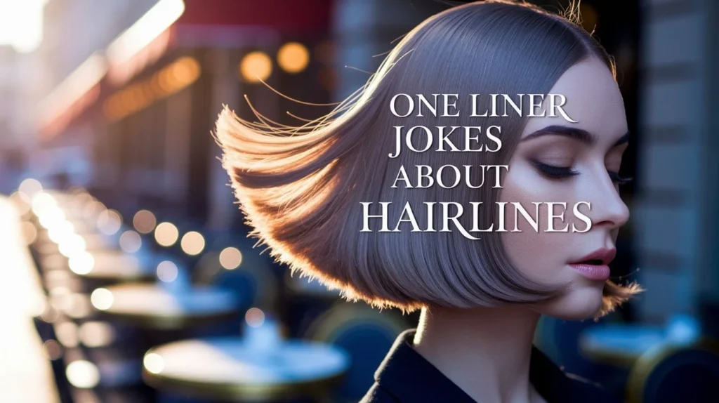 One Liner Jokes About Hairlines