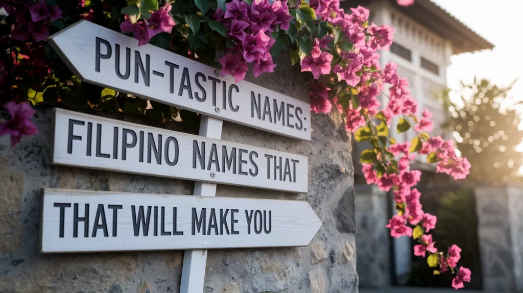 Pun-tastic Names: Filipino Names That Will Make You