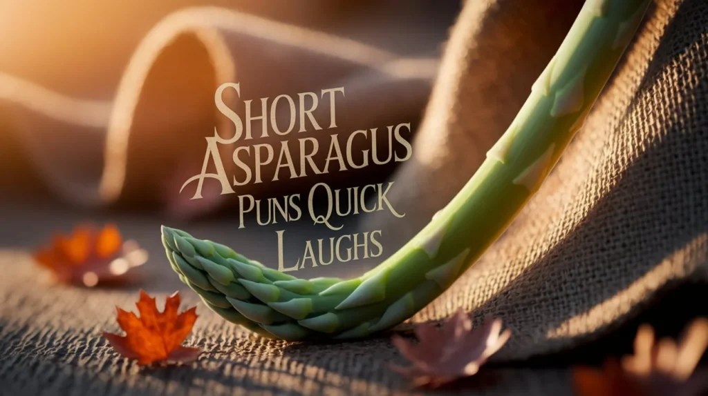 Short asparagus puns for quick laughs