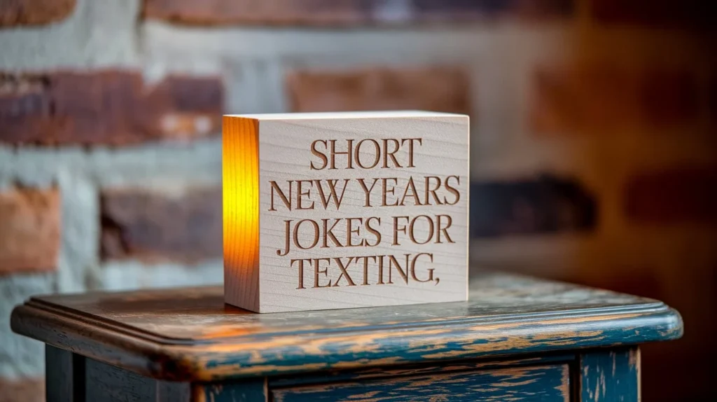 Short New Years Jokes for Texting