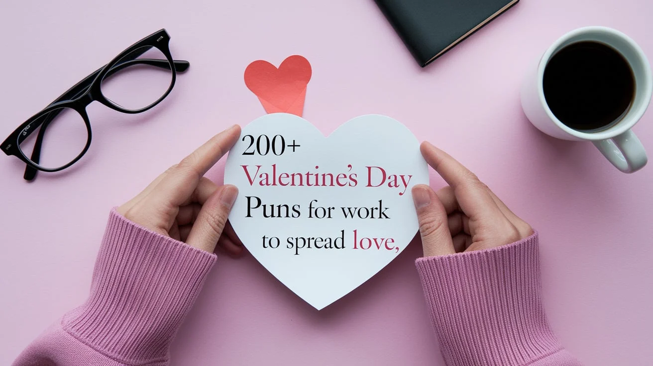 Valentines Day Puns For Work to Spread Love