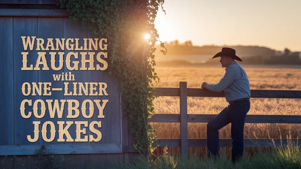 Wrangling Laughs with One-Liner Cowboy Jokes