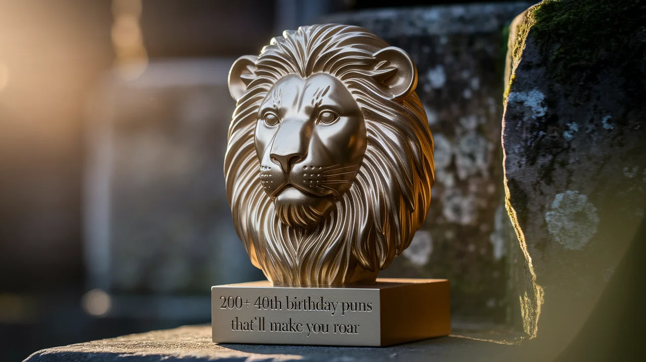 200+ 40th Birthday Puns That’ll Make You Roar