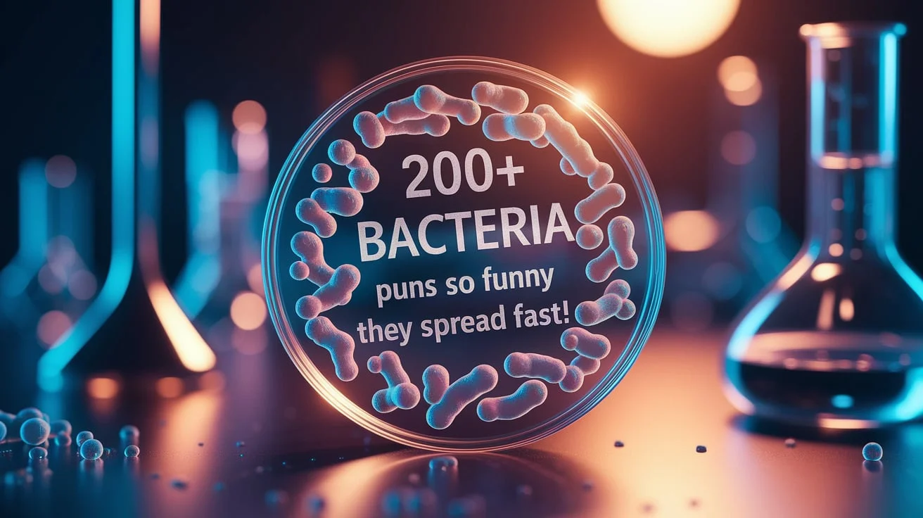 200+ Bacteria Puns So Funny They Spread Fast!