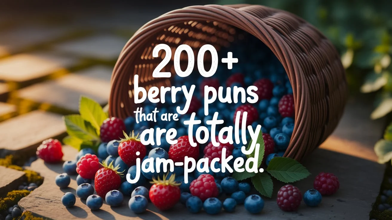 200+ Berry Puns That Are Totally Jam-Packed