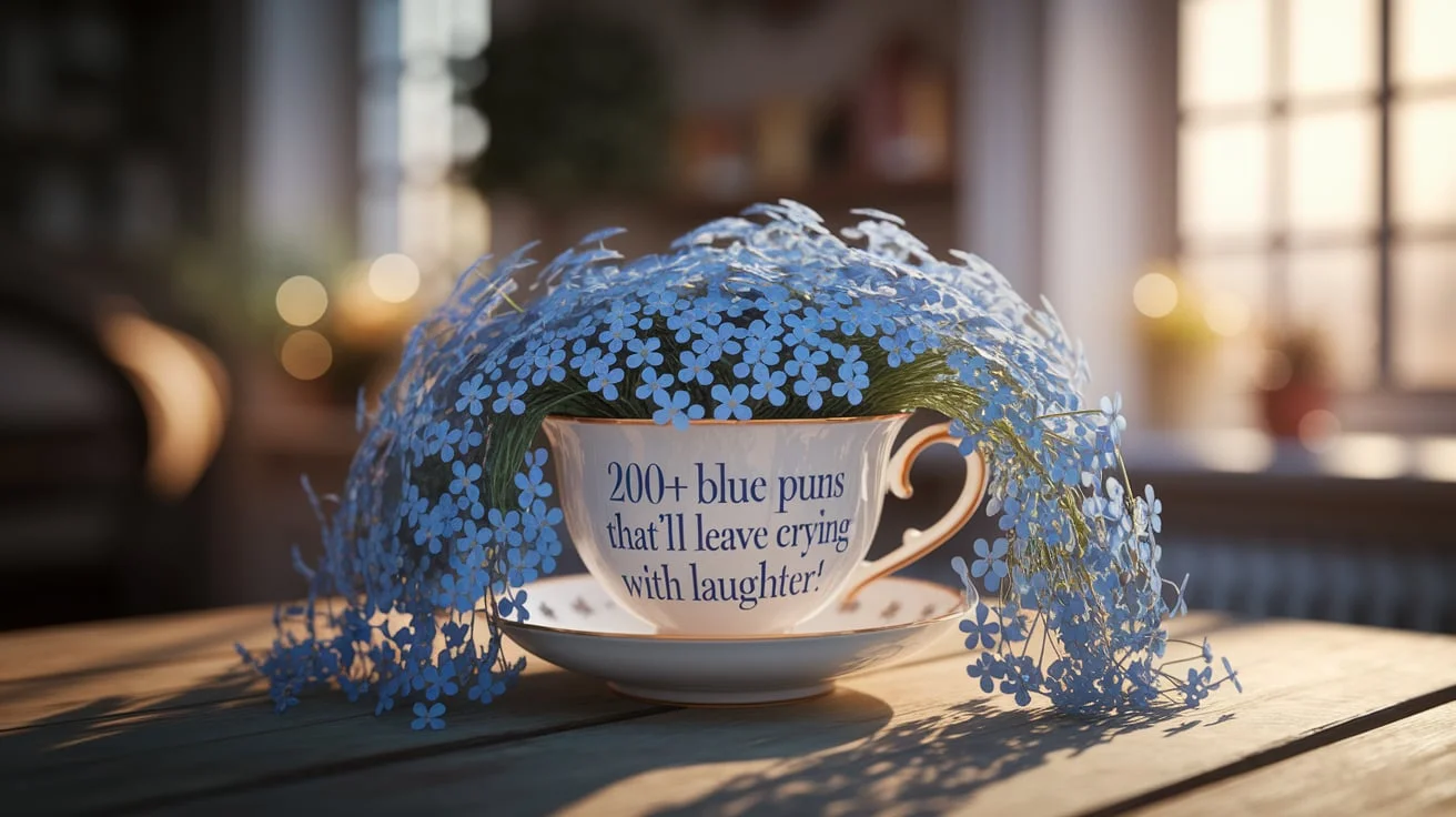 200+ Blue Puns That’ll Leave You Crying with Laughter!