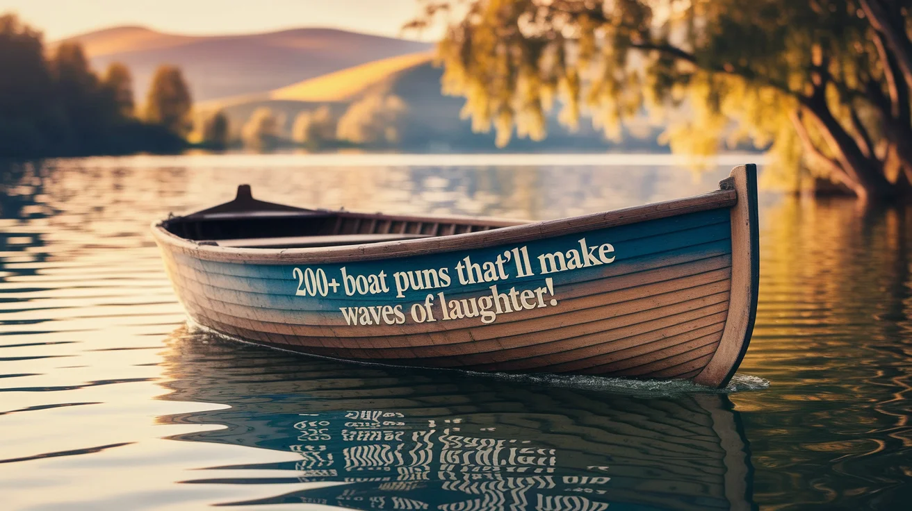 200+ Boat Puns That’ll Make Waves of Laughter!