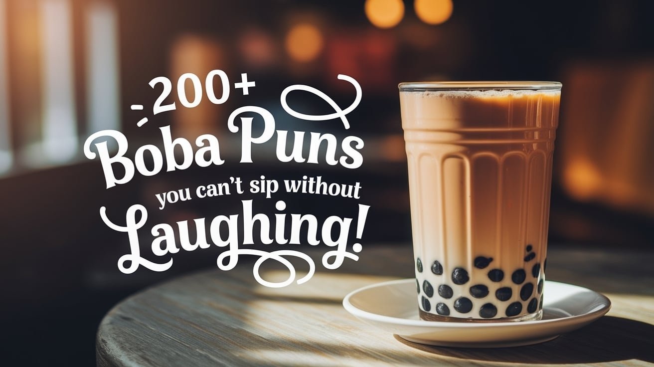 200+ Boba Puns You Can’t Sip Without Laughing!