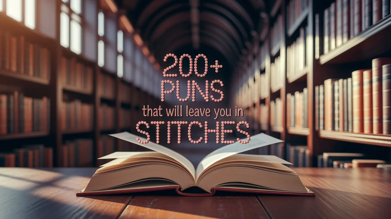 200+ Book Puns That Will Leave You in Stitches