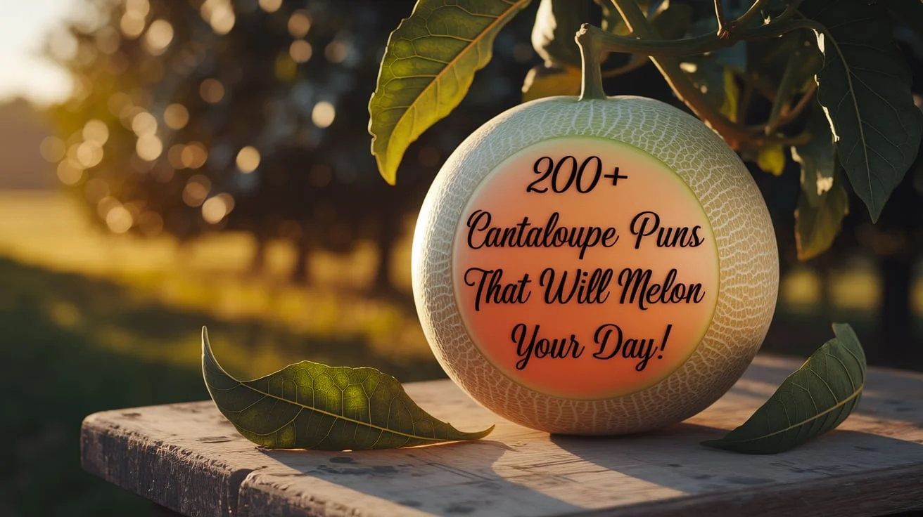 200+ Cantaloupe Puns That Will Melon Your Day!