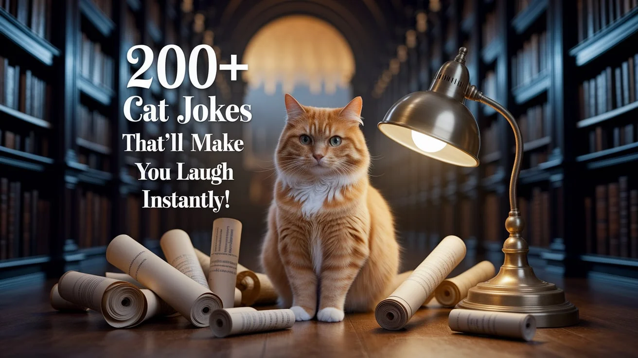 200+ Cat Jokes That’ll Make You Laugh Instantly!