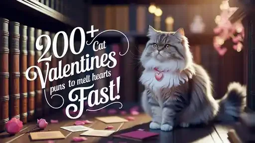 200+ Cat Valentines Puns to Melt Hearts Fast!